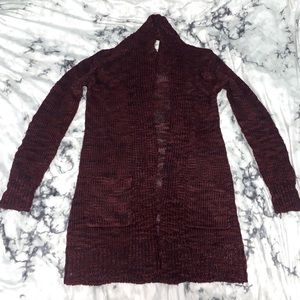 Cardigan Knit Long